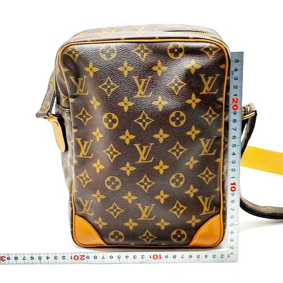 Louis Vuitton LV Shoulder Bag M45264 DanubeMM Brown Monogram 390-053125 - Picture 2 of 13